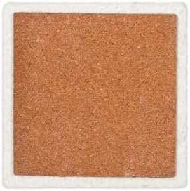 CafePress Dia Los Muertos, Day Of The Dead Dog Tumbled Stone - Set of 4 Coasters Set of 4 w/holder - Image 3