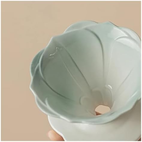 Porcelain Coffee Dripper Ceramic Filter Cup Manual Brew Tool Chic Home Barista Accessories Reusable(Green) - Image 3