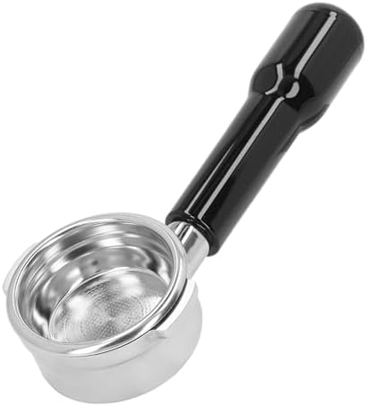 58mm Portafilter Bottomless Portafilter with 2 Ears, Stainless Steel Detachable Accessory for 9 Series, Compatible for Most Commercial Coffee Machines (Black) - Image 7