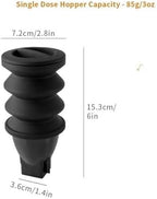 Coffee Beans Grinder Single Dose Hopper And Silicone Belows Blowing Cleaning Tools,Compatible For Galileo, /, Compatible For Eureka, /, Compatible For Mazzer(Compatible for Kalita) - Image 2