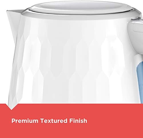 BLACK+DECKER 1.7L Cordless Electric Kettle, White - Image 6
