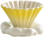 Coffee Filter Cloud Conical Ceramic Small Origami Hand Made Funnel Cup Accessories(Color 12) by Unknown