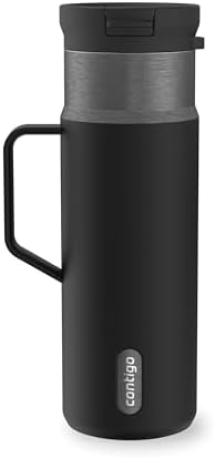 Contigo SnapSeal 20 oz Stainless Steel Vacuum-Insulated Water Bottle with Leakproof AutoClose Lid (Straw-Compatible) & Side Handle, BPA-Free & Lead-Free, Dishwasher Safe by Contigo
