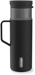 Contigo SnapSeal 20 oz Stainless Steel Vacuum-Insulated Water Bottle with Leakproof AutoClose Lid (Straw-Compatible) & Side Handle, BPA-Free & Lead-Free, Dishwasher Safe by Contigo