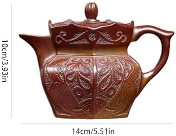 Tea Kettle Creative Ceramic Monk Hat Teapot Home Tea Room Chinese Tea Maker Ceramic Tea Infuser - Image 2