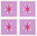 CafePress MLP Twilight Sparkle Cutie Mark Tumbled Stone - Set of 4 Coasters Set of 4 by CafePress