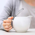 Zero Japan Bee House Round Teapot For One, 15 Oz - Ceramic Tea Pot with Stainless Steel Lid and Infuser, Dishwasher and Microwave Safe Tea Pots (Stone Gray) - Image 4