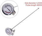 Stainless Steel Cooking Temperature Meter Kitchen Tools Probe Thermometer Milk Coffee Food Meat Gauge(Style 1) - Image 2