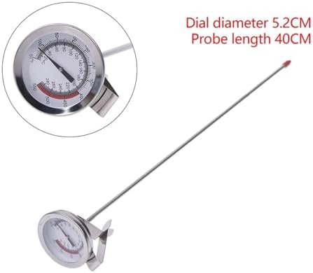 Stainless Steel Cooking Temperature Meter Kitchen Tools Probe Thermometer Milk Coffee Food Meat Gauge(Style 1) - Image 2