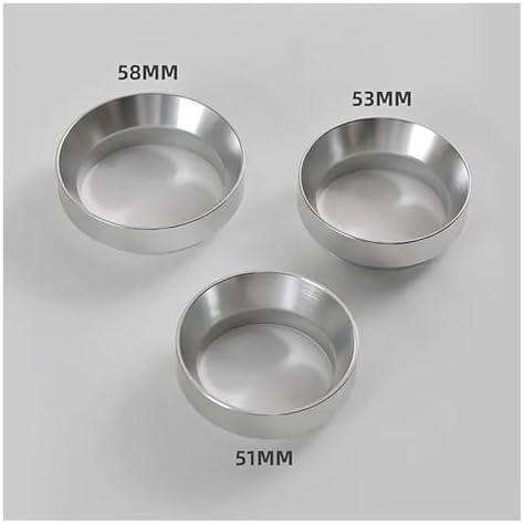 Coffee Dosing Ring Magnetic 51MM 53MM 58MM For Portafilter Accessories Barista Funnel Tool Coffeeware(Silver 53 MM) - Image 3