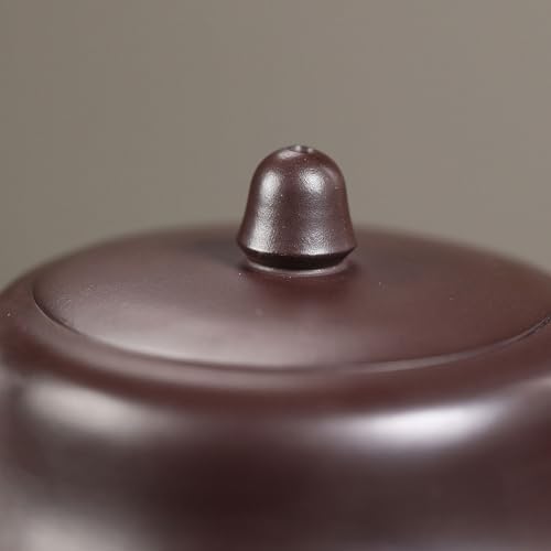Tea Pots For Loose Tea Hand-carved Purple Clay Pot Office Teapot Conference Room Teapot Home Kung Fu Tea Set Tea Infuser Pot - Image 6