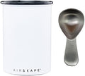 Airscape Stainless Steel Coffee Canister & Scoop Bundle - Food Storage by PlanetaryDesign