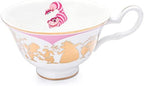 The English Ladies Disney Alice in Wonderland Cheshire Cat Cup and Saucer, Fine Bone China, 7.5 × 15 × 15 cm, Multicolor - Image 4
