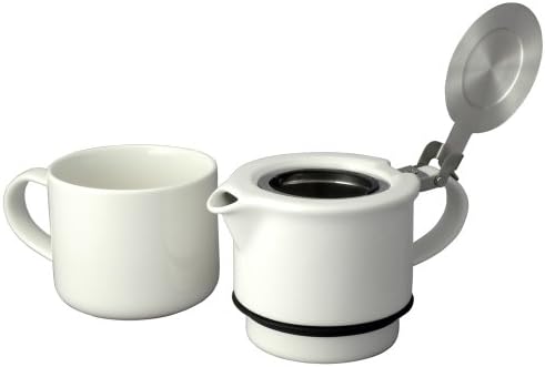 (Black Graphite) - FORLIFE Tea for One with Infuser 14.1 fl oz (410 mls), Black Graphite - Image 3