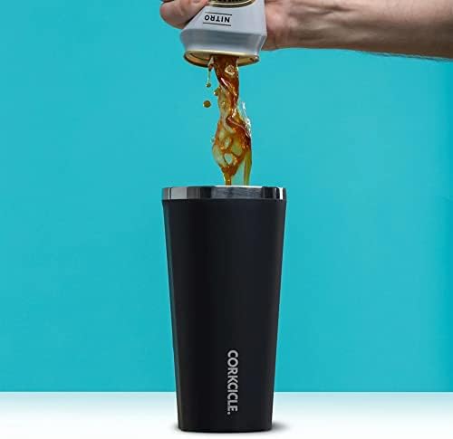 Corkcicle Classic Tumbler 24 oz Triple Insulated, Matte Black - Image 3