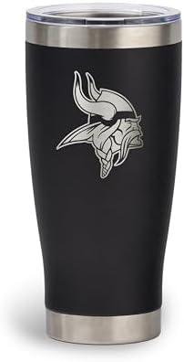 The Memory Company Officially Licensed 20oz Tumbler Etched, Minnesota Vikings by TheMemoryCompany