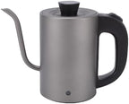 GLOGLOW Gooseneck Electric Kettle, 600W 0.8L Stainless Steel Pour Over Kettle with Auto Shut Off and Dry Boil Protection, for Coffee Tea Hot Water Boiler (US Plug 110V) by GLOGLOW