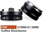 57MM 57.5MM Coffee Distributor Tamper Stainless Steel, Compatible For Lelit, 57MM Convex Flat Base Espresso Coffee Accessories Barista Tools(57.5mm) - Image 3