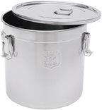 DYNAMI 8.7Gal 304 Stainless Steel Bucket Milk Can with Airtight Lid - Image 5