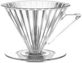 1-2 Cup/2-4 Cup Espresso Filter Portable Barista Tools,PC Coffee Dripper With Handle Drip Coffee Cone Filter(1-2 Cup Clear) by Unknown