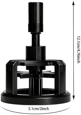 51mm WDT Tool Espresso, Press-to-Rotate Espresso Distribution Tool with Magnetic Base, Adjustable Depth Espresso Needles Distributor Tool - Image 3
