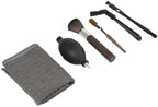 Air Blower Coffee Brush Set Slim Handle Brush Strong Fibers Brush Sturdy Nylon Bristles Espresso Machine Cleaning Deep Cleaning - Image 5