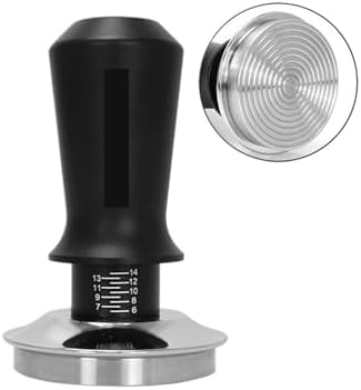 57mm 57.5mm Coffee Tamper Distributor Leveler Tool,Compatible For Lelit, Compatible For Anna, Compatible For Anita, Portafilter Barista Espresso Accessories Tools(57.5mm,Black Thread-Base) by Unknown