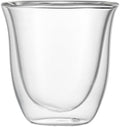 Restaurantware Coffee Cup 12 Pack of 2.72 oz Insulated Double-Wall Glass Borosilicate Coffee Cup Espresso Shot Dishwasher Safe For Hot Drinks by Restaurantware