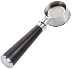 58MM Coffee Bottomless Portafilter,Compatible With GAGGIA,Classic Pro Naked Filter Basket Barista Accessories Espresso Machine Tools Goods(58MM Black Wood) by Unknown