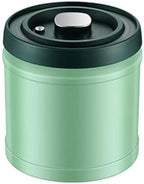 Stainless Steel Airtight Coffee Container Storage Canister Sealed Jar Food Organizer Kitchen Vacuum Box Bean Cans Decor Storage Canisters by Unknown
