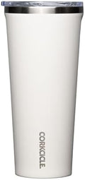 Corkcicle Insulated Tumbler with Sliding Lid, 24 oz, Oat Milk by Corkcicle