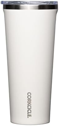 Corkcicle Insulated Tumbler with Sliding Lid, 24 oz, Oat Milk by Corkcicle