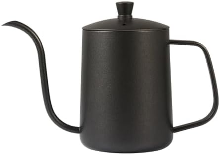 Matte Black Gooseneck Coffee Pot by LeeQinersw