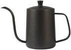 Matte Black Gooseneck Coffee Pot by LeeQinersw