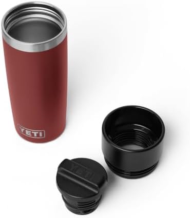 YETI Rambler 16 oz Travel Bottle, Stainless Steel, Vacuum Insulated with Leakproof Commuter Cap, Stag Red - Image 3