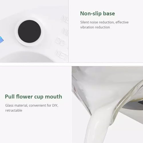 Electric Milk Frother with Temperature Control Hot Cold Foam Maker for Coffee, Latte, Hot Chocolate, Automatic Shut-Off, Detachable Design for Easy Cleaning - Image 6
