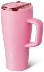 BrüMate Era Flip 20oz Kids Tumbler with Covered Flip Down Straw | 100% Leakproof Insulated Kids Cup | Made of Stainless Steel | Cup Holder Friendly | 20oz (Primrose) - Image 2