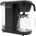 Bonavita Enthusiast 8 Cup Drip Coffee Brewer, Pour Over, SCA Certified Coffee Machine with Glass Carafe, Stainless Steel Panel, Removable Reservoir, Matte Black by Bonavita