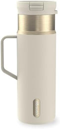 Contigo SnapSeal 20 oz Stainless Steel Vacuum-Insulated Water Bottle with Leakproof AutoClose Lid (Straw-Compatible) & Side Handle, BPA-Free & Lead-Free, Dishwasher Safe by Contigo