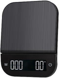 Smart Manual Drip Coffee Scale USB Automatic Timer Portable Electronic for Home Kitchen Scales Tools Accessory by Unknown