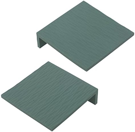 Silicone Coffee Tampering Mat Stainless Steel Coffee Tampering Mat with 58mm Wooden Tamper for Home Kitchen (Green) - Image 3