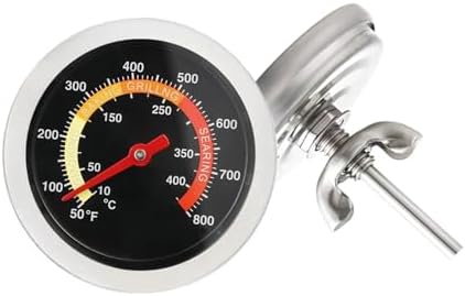 52mm 10℃-400℃ Kitchen Cooking Thermometer Meat Food Temperature Test Meter for Oven BBQ Grill with Probe Heat Barbecue - Image 2