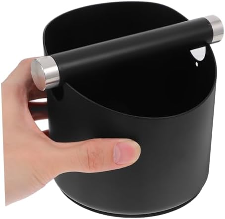 Stainless Steel Coffee Knock Bin for Espresso Grounds Dump Box - Image 3