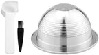 Compatible With Delonghi，ENV135 Stainless Steel Refill Pod Filter,Compatible With Nespresso，Reusable Capsule Coffee Pod GCA1(70ml 1pod) by Unknown