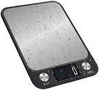 Electronic Scale, Kitchen 5kg/10kg Table Scale Digital Stainless Steel Commercial High-Precision Electronic Balance Tool,for Meal Prep, Baking and Cooking(10Kg 1g) - Image 3