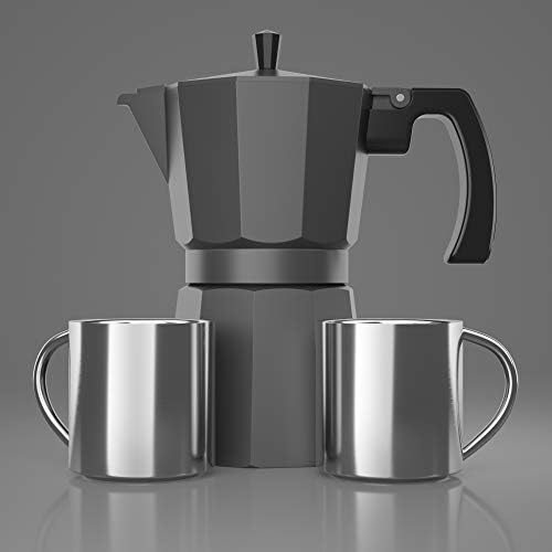 Coffee Gator Moka Pot - 6 Cup Mini Travel Canister 4oz - Image 5