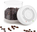 Minidiva Smart Vacuum Container, Automatic Electric Airtight Glass Jar for Food Coffee Storage Meal Prep (White-600ml) by Minidiva