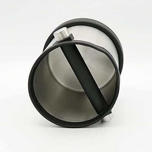 Stainless Steel Coffee Grounds Knock Out Box Espresso Waste Bin Recycle Holder - Image 4