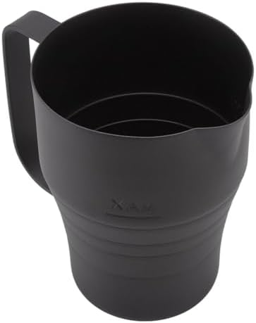 Stainless Steel Milk Frother Cup, 900ml Capacity, Tapered Spout for Easy Pouring, with Internal and External Scale Lines, Sturdy and Hygienic - Image 3