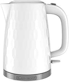 BLACK+DECKER 1.7L Cordless Electric Kettle, White - Image 2